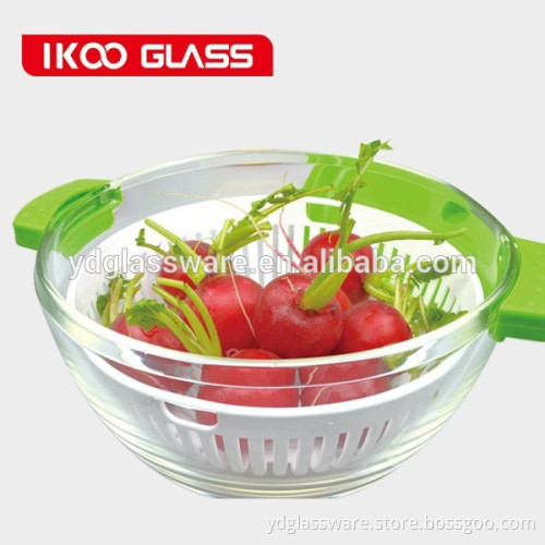 1.5L oven and microwave safe heat resistant borosilicate glass steam pot with pp lid